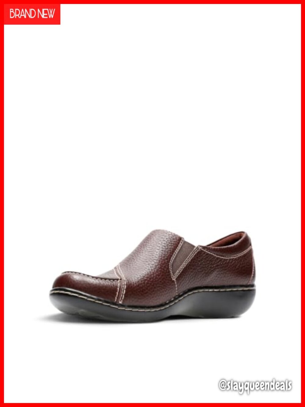 Leather Loafers with Button Detail & OrthoLite Comfort